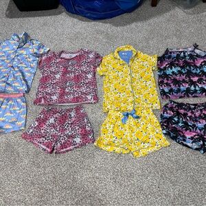 4 Colorful Kids Pajama Set size: 14/16